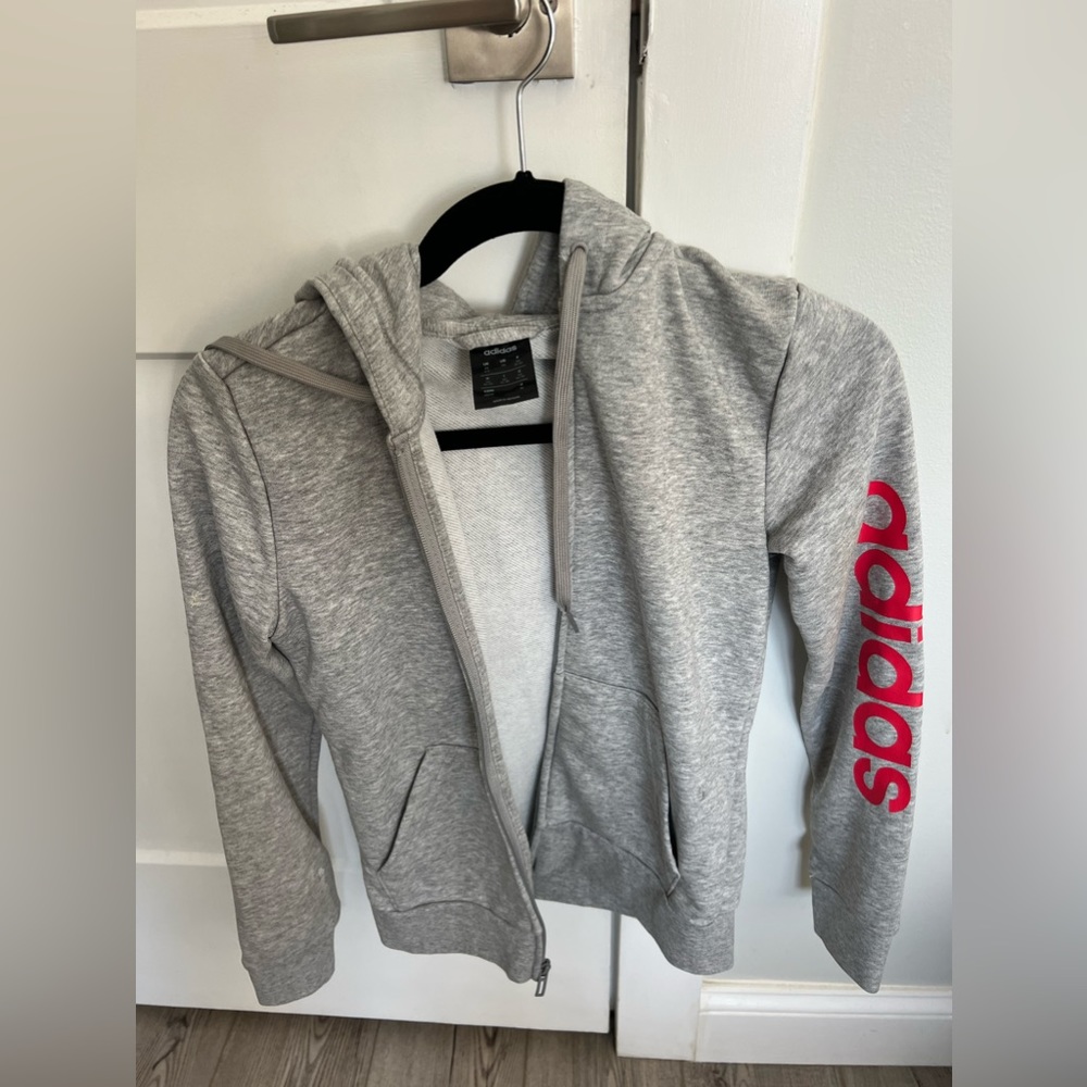 Adidas zip up jacket